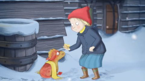 Mimi in gorski zmaj je animirana risanka v slovenščini v dolžini 24 minut