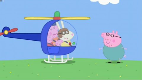 Pujsa Pepa: Helikopter gospodične Zajec je risanka za otroke